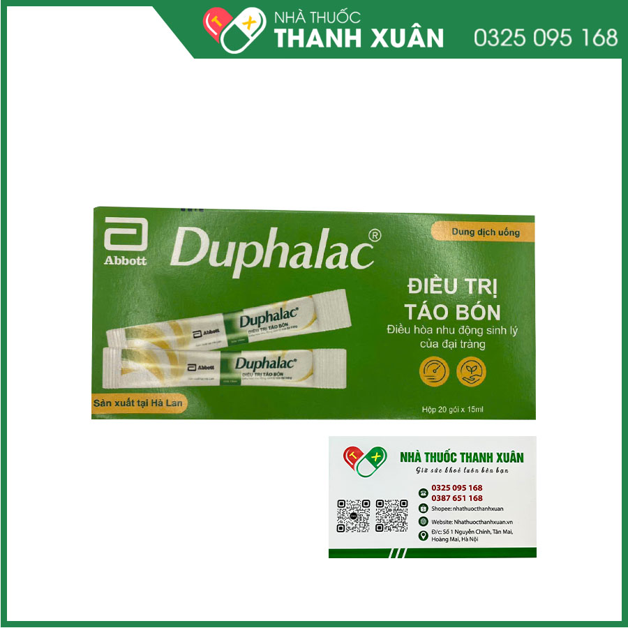 Duphalac trị táo bón